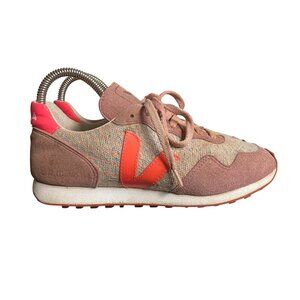 Veja SDU REC Flannel Cloudy Rose-Fluo Neon Pink Size 7